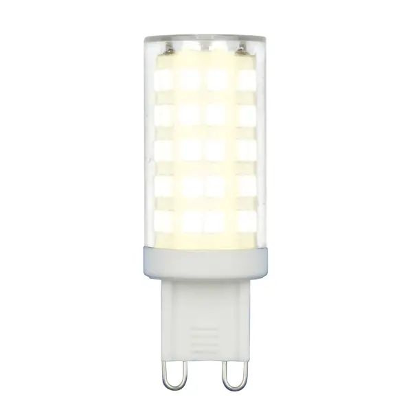 Лампа светодиодная G9 9 Вт капсула прозрачная 720 лм, белый свет  #1