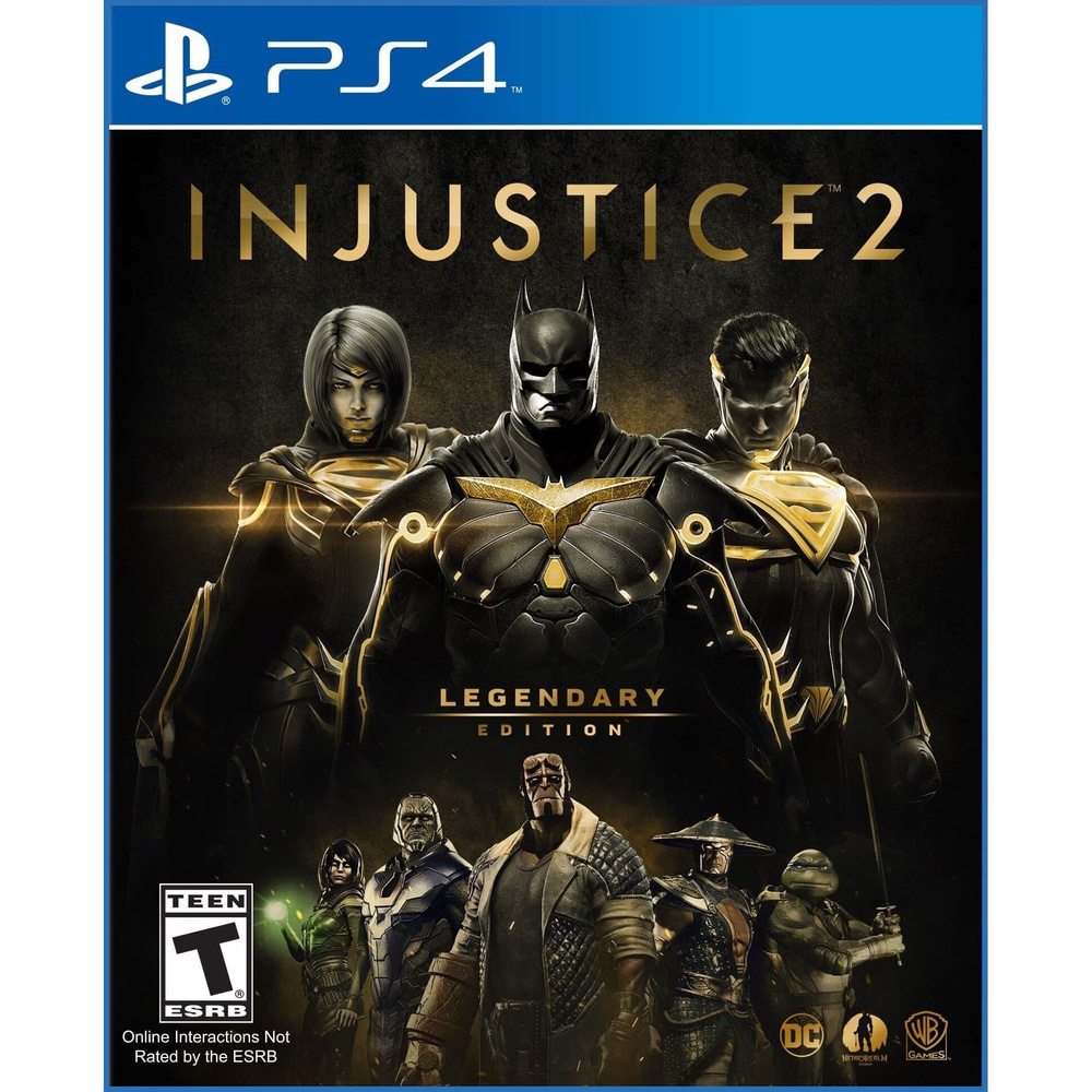 Игра Injustice 2 Legendary Edition (PlayStation 4, Русские субтитры) купить  по низкой цене с доставкой в интернет-магазине OZON (373538365)