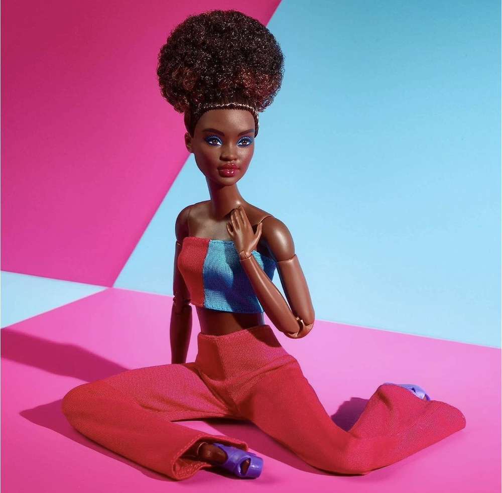 Кукла Барби Лукс негритянка / Barbie Looks мулатка #1
