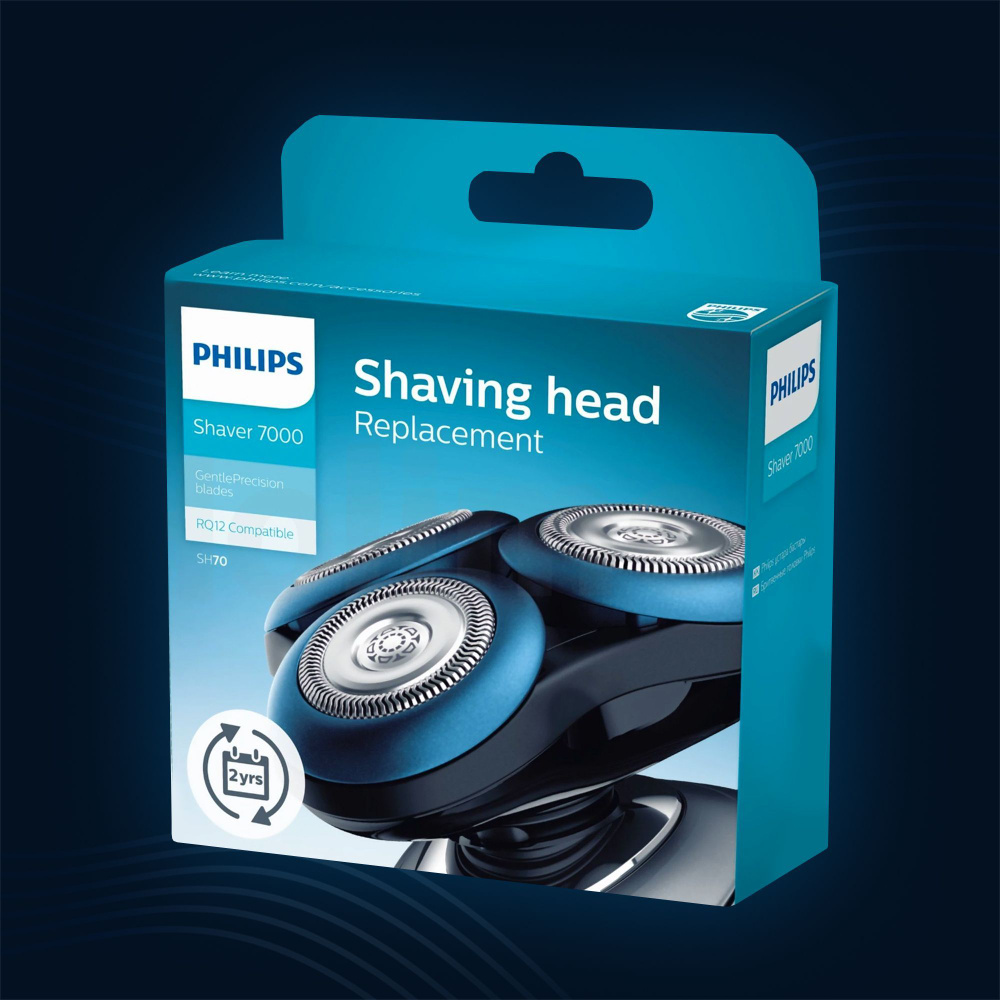 Бритвенный блок Philips SH70 Gentle Precision Blades для бритв Philips Series 5000 и 7000  #1