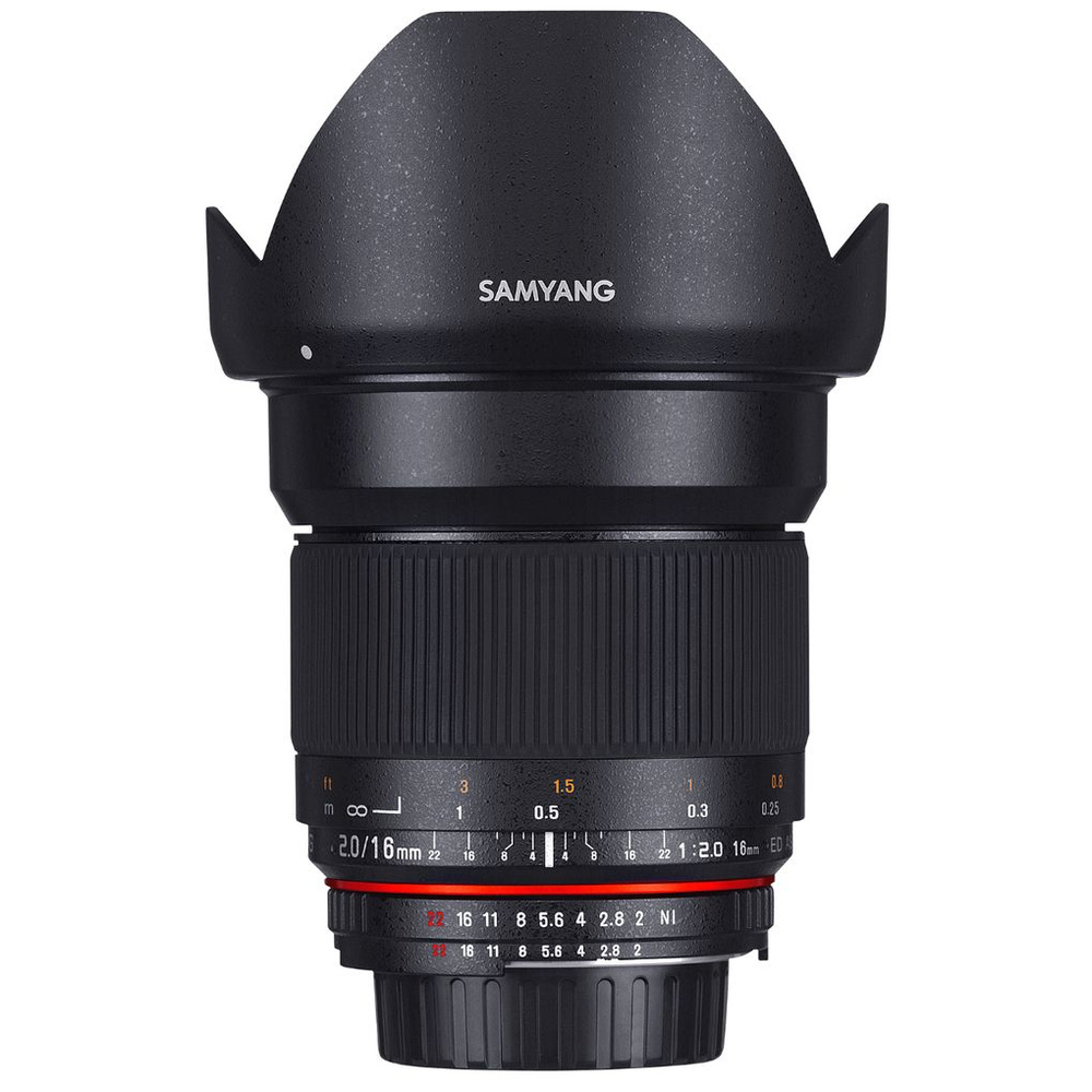 Samyang Optics Объектив Samyang 16mm f/2 ED AS UMC CS Canon M #1