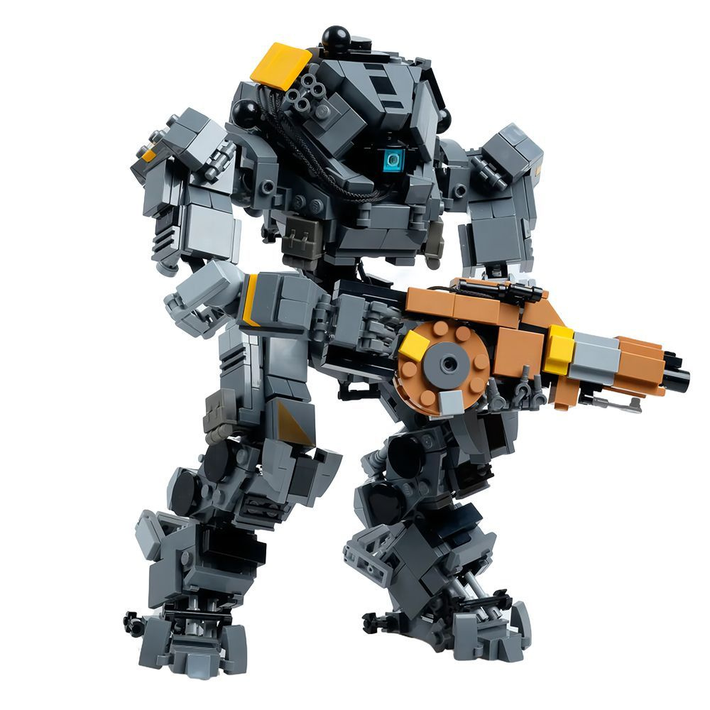 игрушки из строительных блоко, MOC TitanfallS Ion Titan , Mech Warrior, подарок для детей  #1