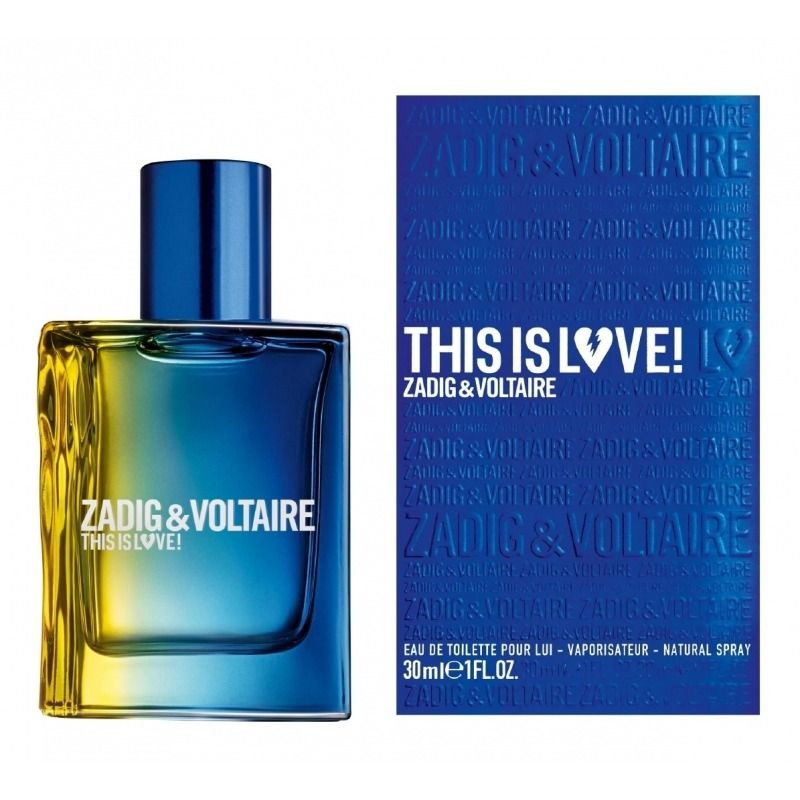 ZADIG & VOLTAIRE This Is Love! for Him Туалетная вода для мужчин 30 ml #1