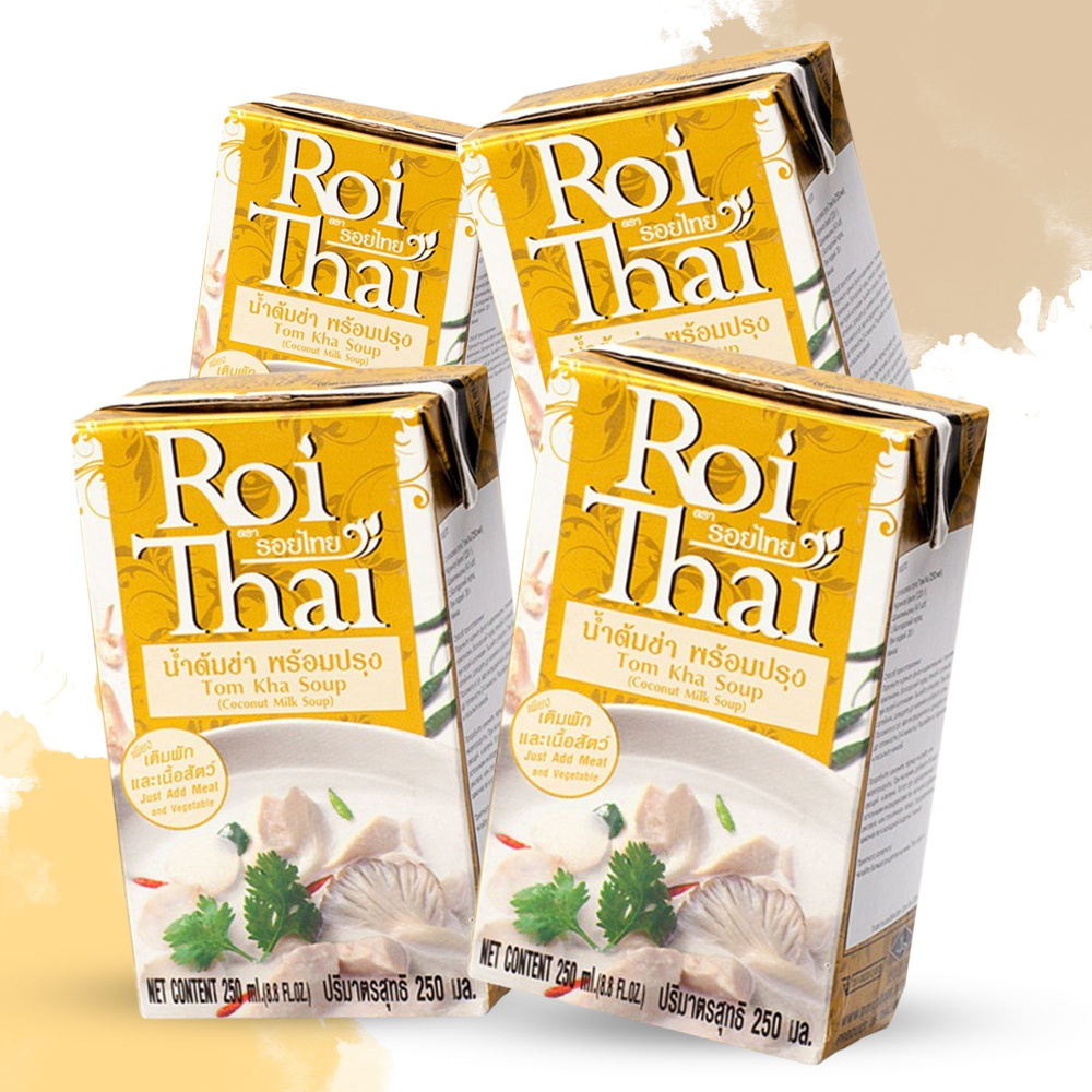 Суп Том Кха Roi Thai, Tom Kha Soup, 4 шт по 250 мл #1