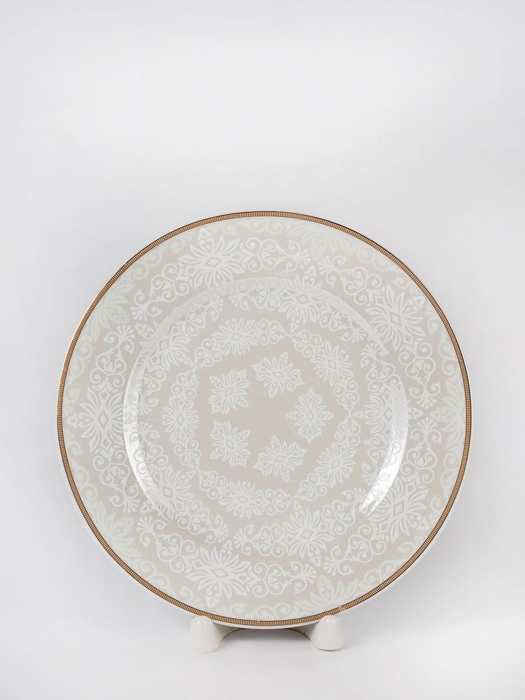 Wertvolle perle germany Набор тарелок "цветочек", 6 шт, Фарфор, диаметр 19 см  #1