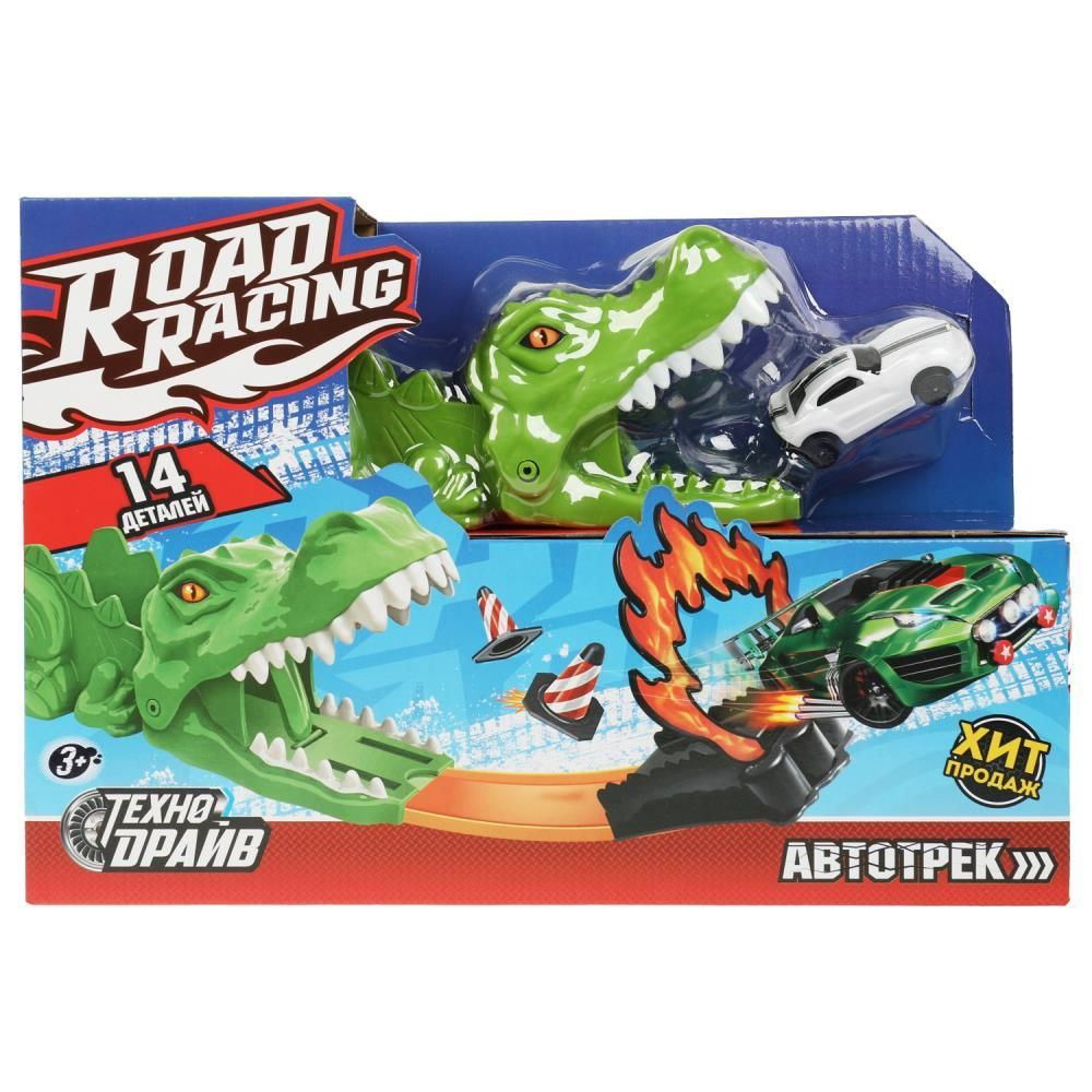 Автотрек с петлей Road Racing Крокодил ТМ Технодрайв #1