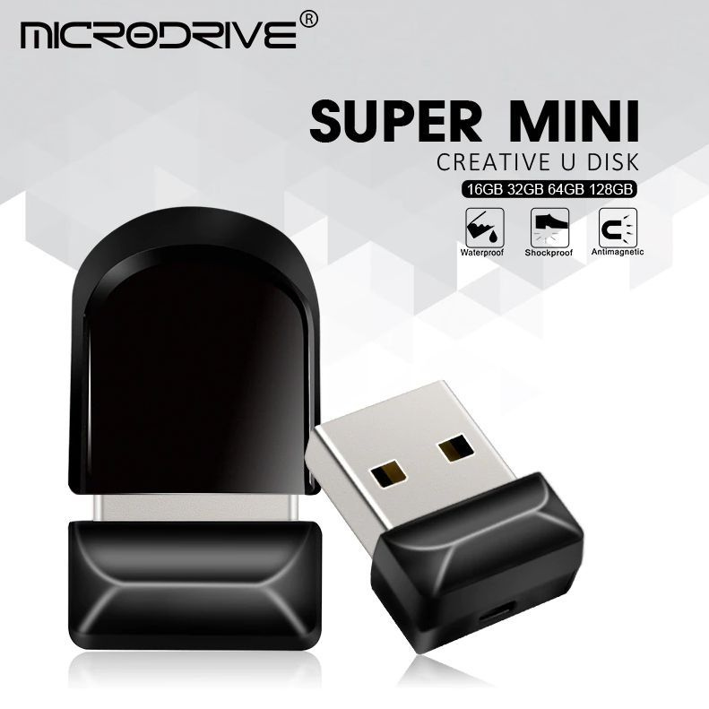 Microdrive USB-флеш-накопитель USB 32 ГБ, черный #1