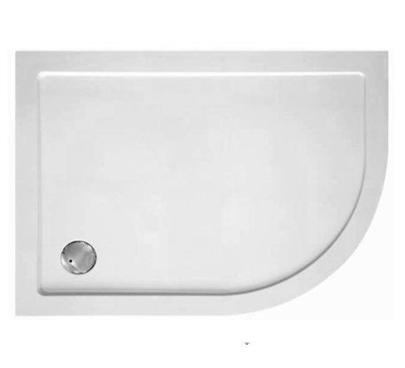 Поддон для душа CEZARES TRAY-M-RH-120/90-550-35-W-L из стеклокомпозита (SMC)  #1