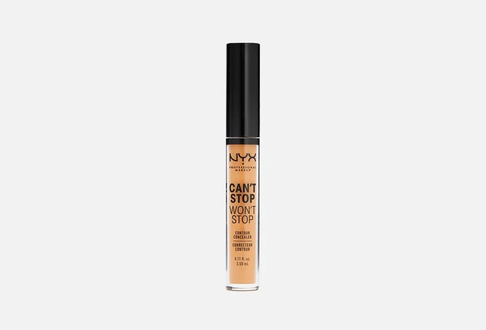 NYX PROFESSIONAL MAKEUP cant stop wont stop contour concealer стойкий жидкий консилер для лица оттенок #1