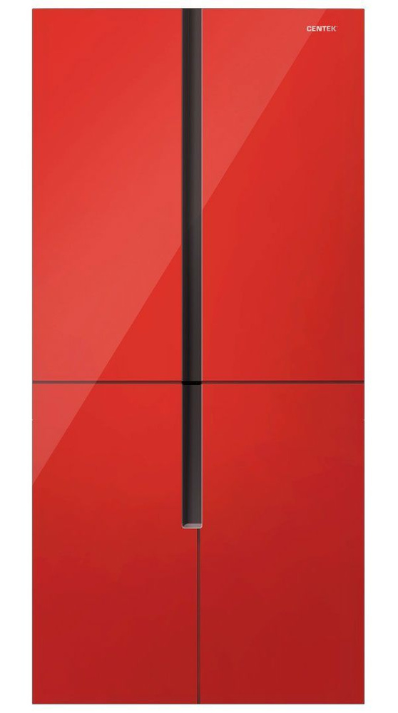 Многокамерный холодильник CENTEK CT-1750, красный #1