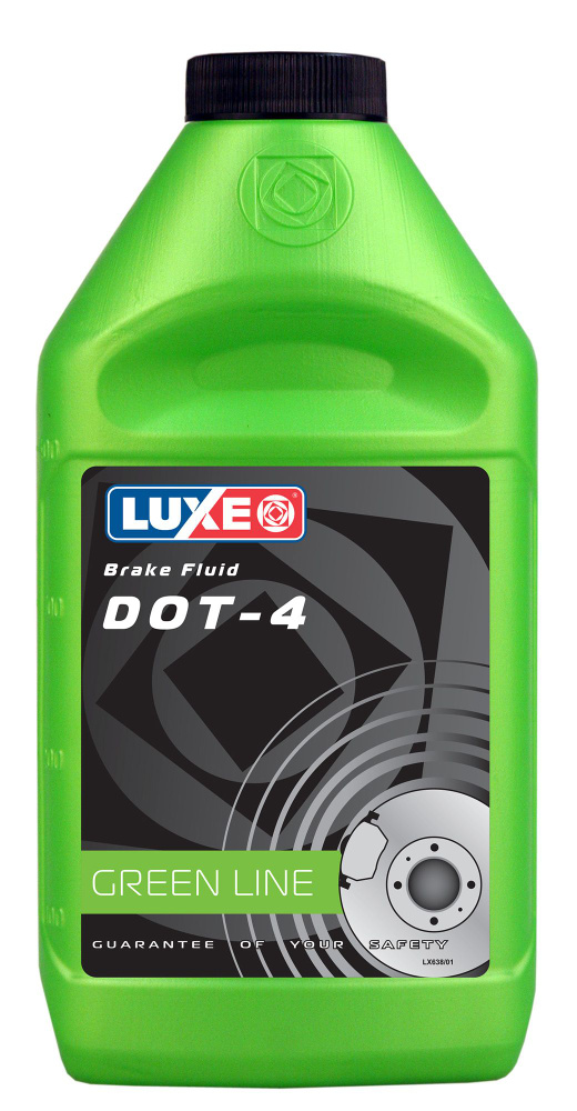 LUXE Тормозная жидкость DOT-4 910г, 638 #1