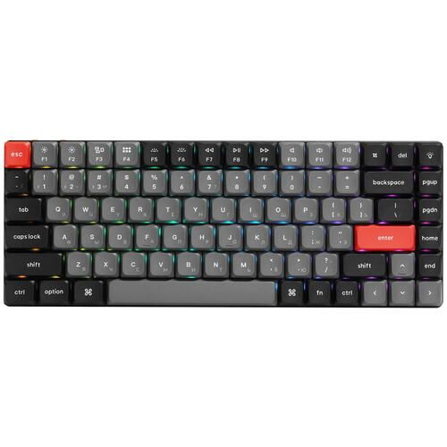 Клавиатура проводная+беспроводная Keychron K3 Pro K3P-H1 , механическая Gateron Red Low-Profile, клавиш #1