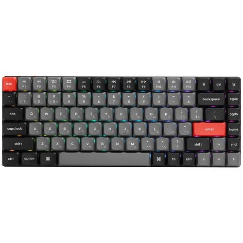 Keychron Клавиатура проводная+беспроводная Keychron K3 Pro K3P-H1 , механическая Gateron Red Low-Profile, #1