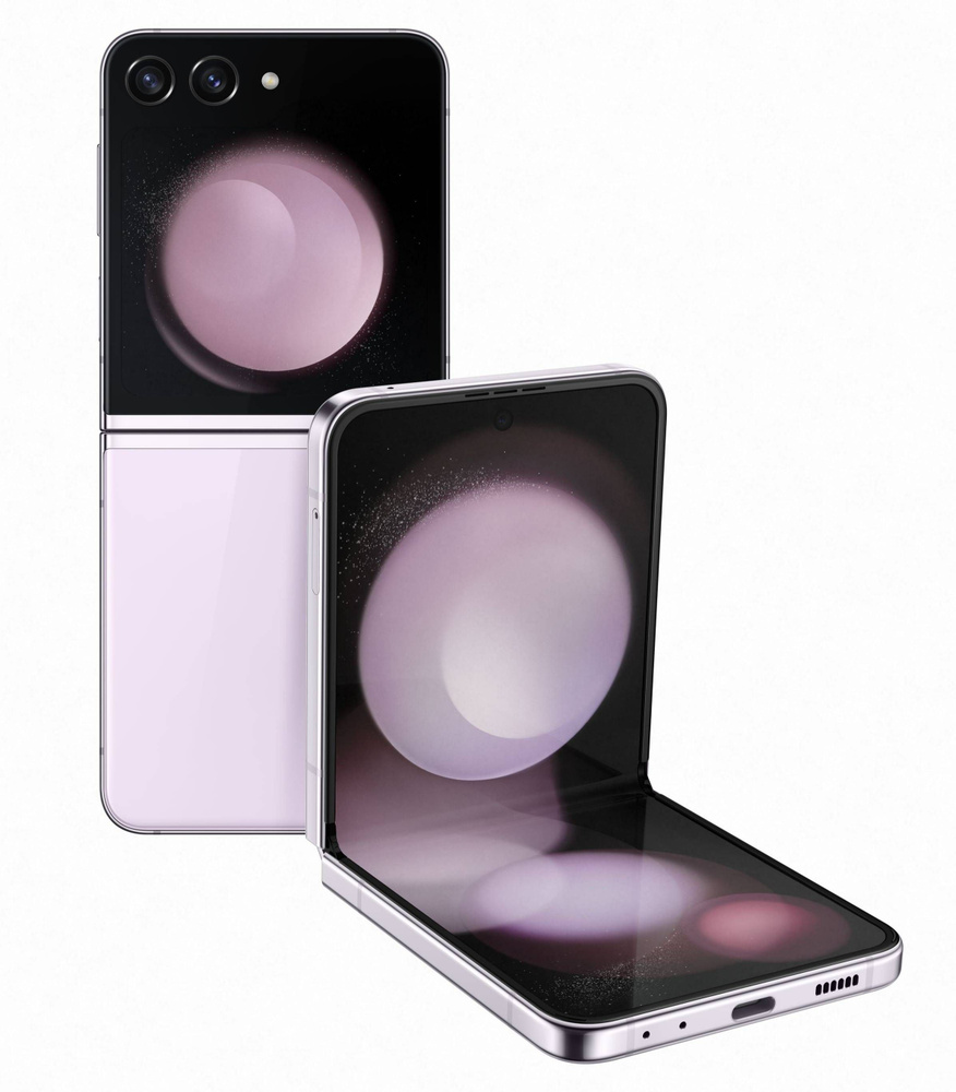 Samsung Смартфон Galaxy Z Flip 5 8/256 ГБ, фиолетовый #1