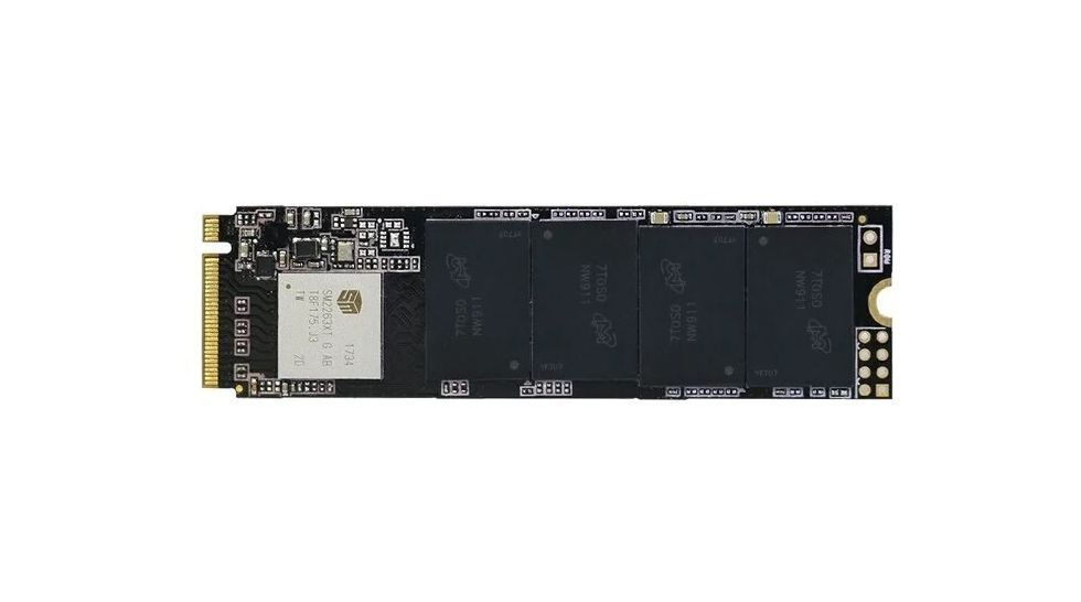 KingSpec 256 ГБ Внутренний SSD-диск M.2 2280, PCI Express 3.0 x4 (NVMe 1.3), микросхемы 3D TLC NAND, #1