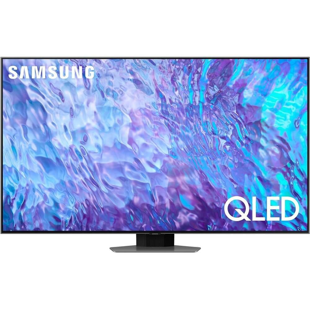 Samsung Телевизор QE65Q80CAUXCE 65" 4K UHD, серебристый #1