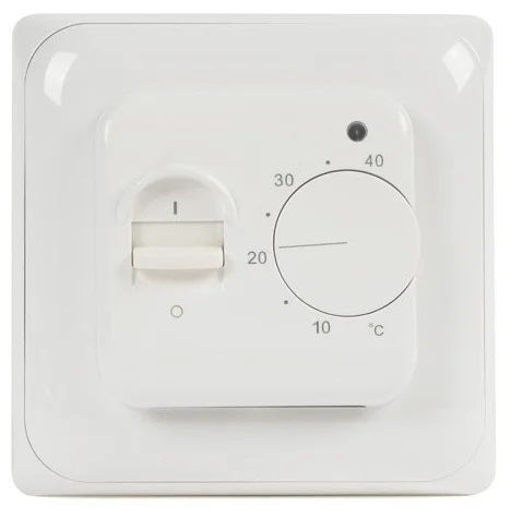 Терморегулятор/термостат Для теплого пола, Для инфракрасного отопления, белый  #1