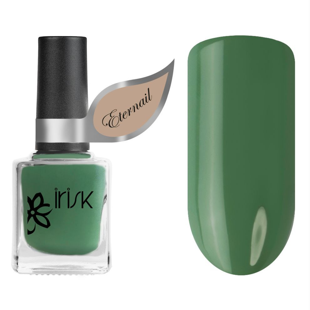 IRISK Лак для ногтей, для маникюра, для педикюра на гелевой основе ETERNAIL MINI SPICE, зеленый , 8 мл #1