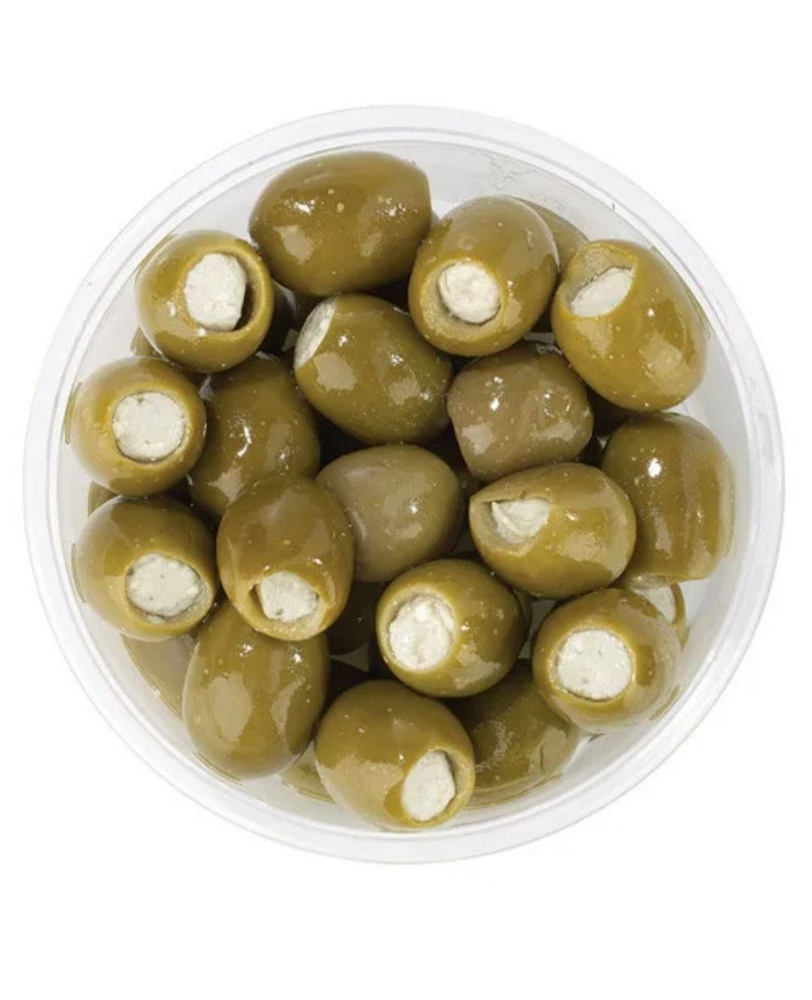 Антипасти оливки со сливочным сыром #1