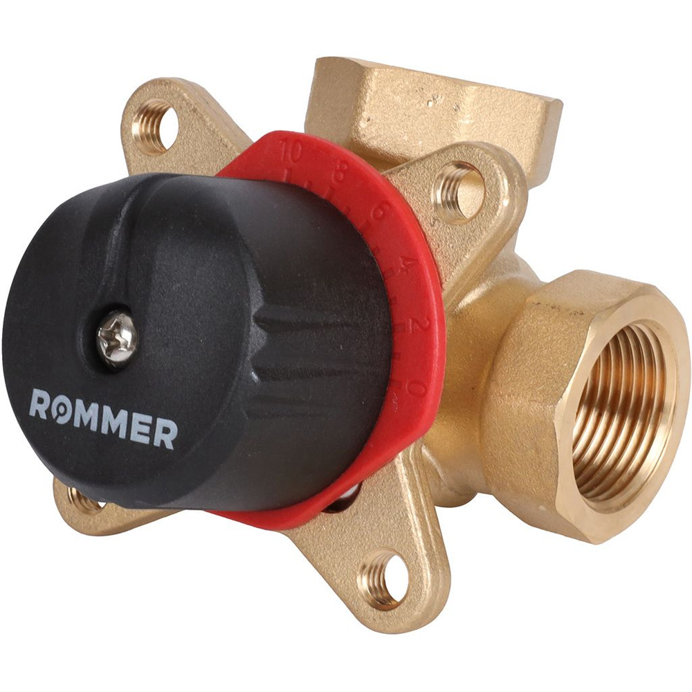 3-х ходовой смесительный клапан ROMMER RVM-0003-006320 3/4" KVs 6,3 #1
