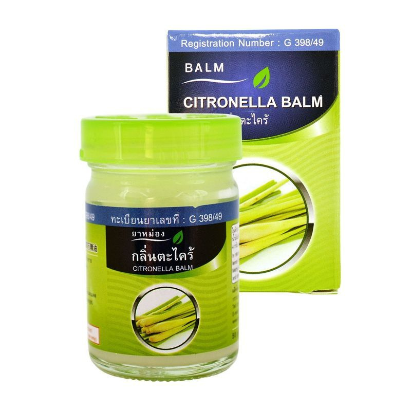 Бальзам Цитронелла лемонграсс Kongkaherb citronella balm, 50 г. #1