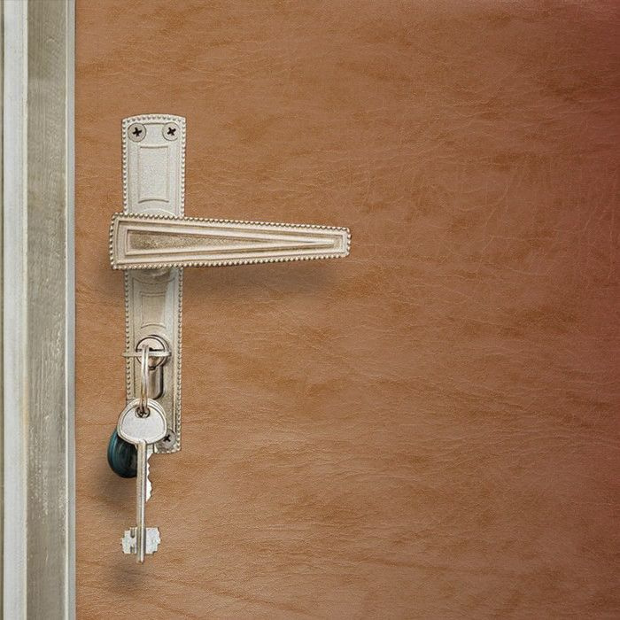Комплект для утепления дверей Praktische Home (изолон 2х1м 5 мм, струна 10м, гвозди меб. 50шт) бежевый #1