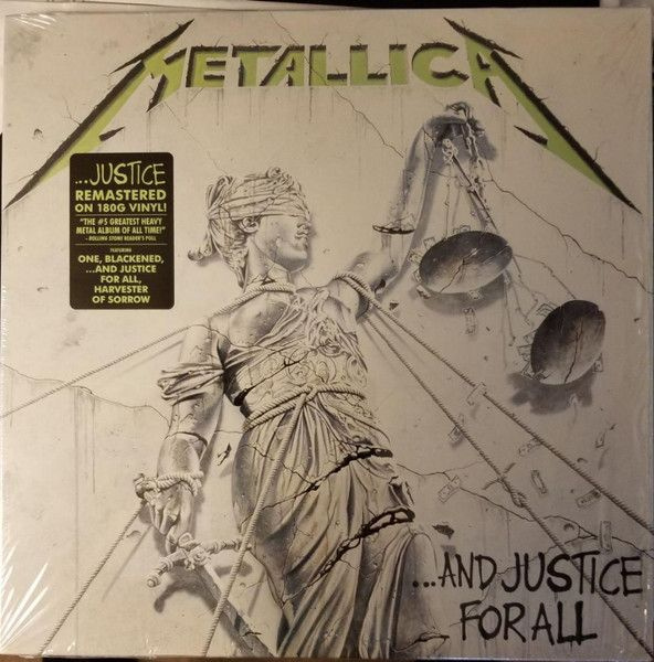 Винил пластинка Metallica. ...And Justice For All (2LP, Remastered, Repress, Stereo, 180G)  #1