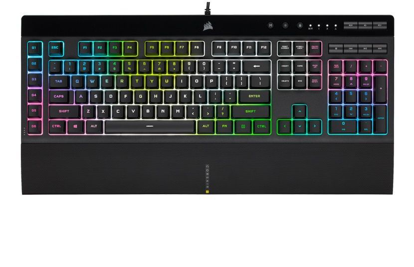 Клавиатура игровая Corsair K55 RGB PRO XT Gaming Keyboard #1