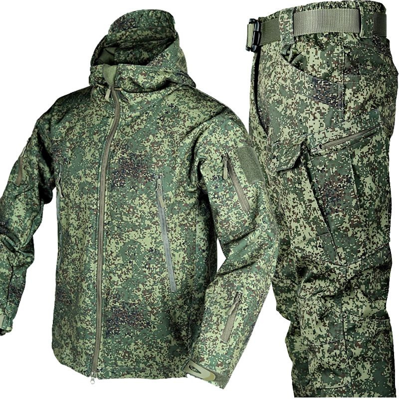 КОСТЮМ ДЕМИСЕЗОННЫЙ SoftShell "RANGER" мультикам Тактическая униформа  #1