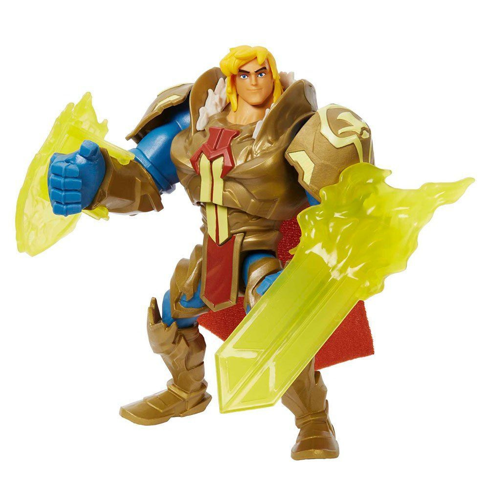 Робот игрушечный Mattel He-Man Хи-Мен в золотых доспехах, HDY35 - купить с  доставкой по выгодным ценам в интернет-магазине OZON (835633128)