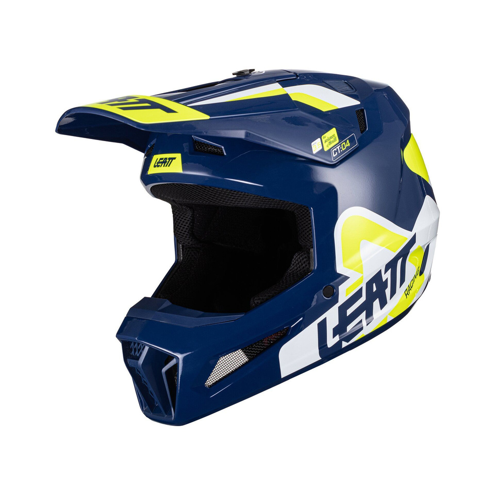 Мотошлем подростковый Leatt Moto 3.5 Junior Helmet, BLUE M, 2024 #1