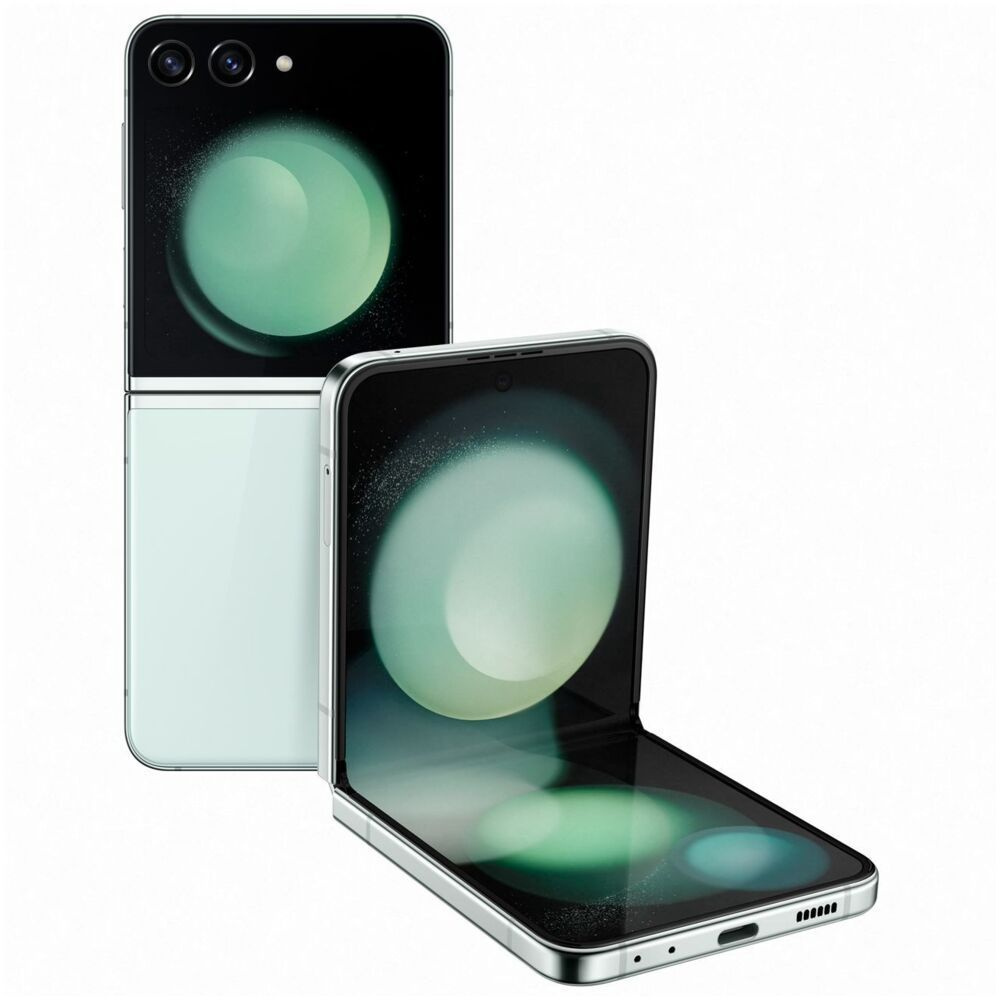 Samsung Смартфон Galaxy Z Flip5 Dual: nano SIM + eSIM 8/256 ГБ, зеленый #1