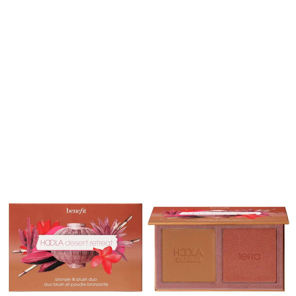 Палетка для контуринга BENEFIT HOOLA desert retreat bronzer&blush duo 2.5g #1