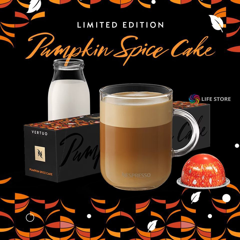 Кофе в капсулах Nespresso Vertuo PUMPKIN SPICE CAKE, 10 шт. (объём 230 мл.) #1