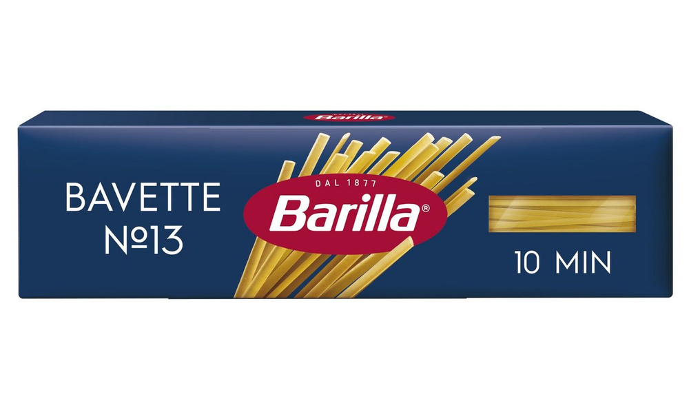 Макароны BARILLA Bavette n.13 из твердых сортов пшеницы группа А высший сорт, 450г  #1