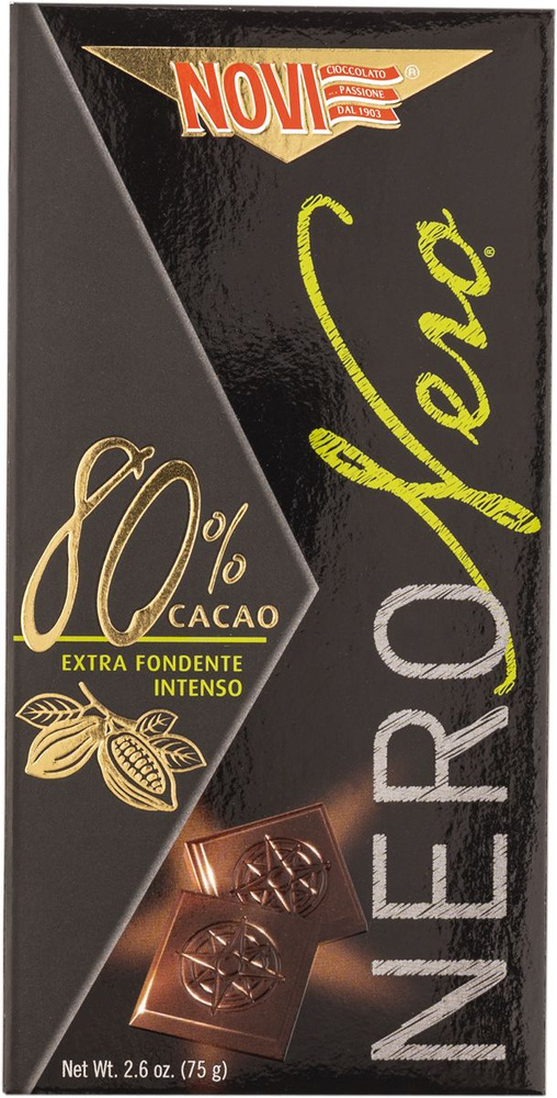 В заказе 1 штука: Шоколад горький 80% Нови неро Эла Дюфур кор, 75 г  #1