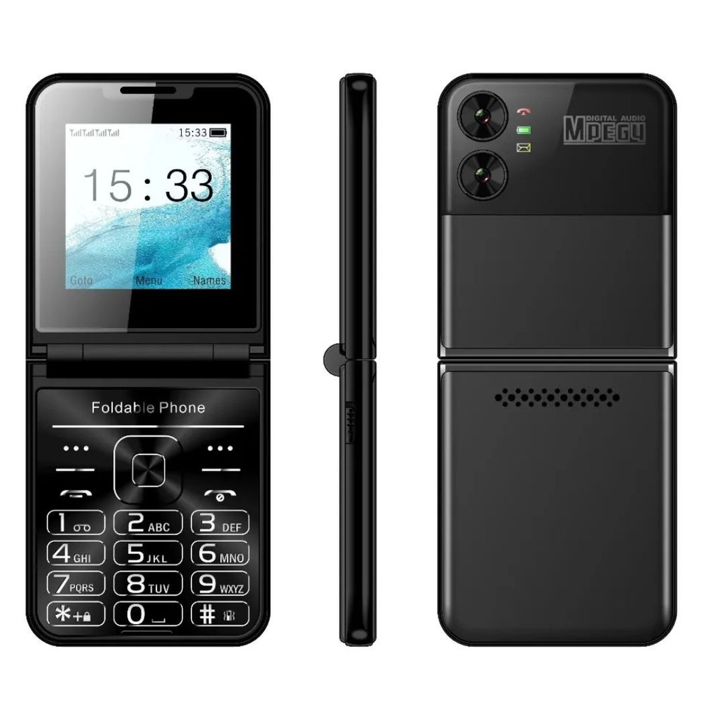 Мобильный телефон Flilo4, черный #1