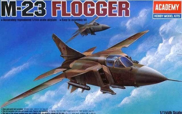 Academy сборная модель 12614 M-23 FLOGGER 1:144 #1