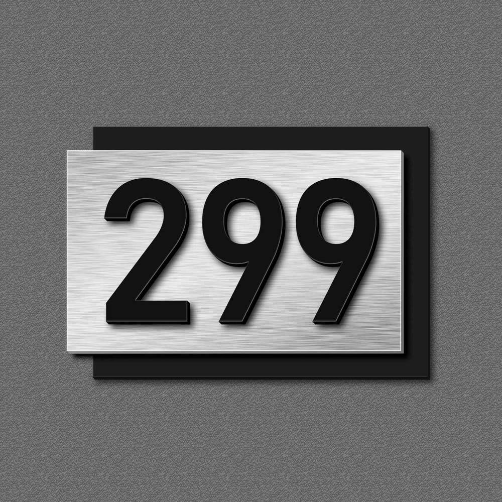 Цифры на дверь, табличка с номером 299 #1