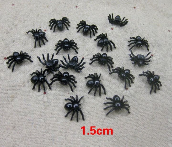 паучки/пауки интерьерные на Хеллоуин, на праздник, 30 штук, чёрные  #1