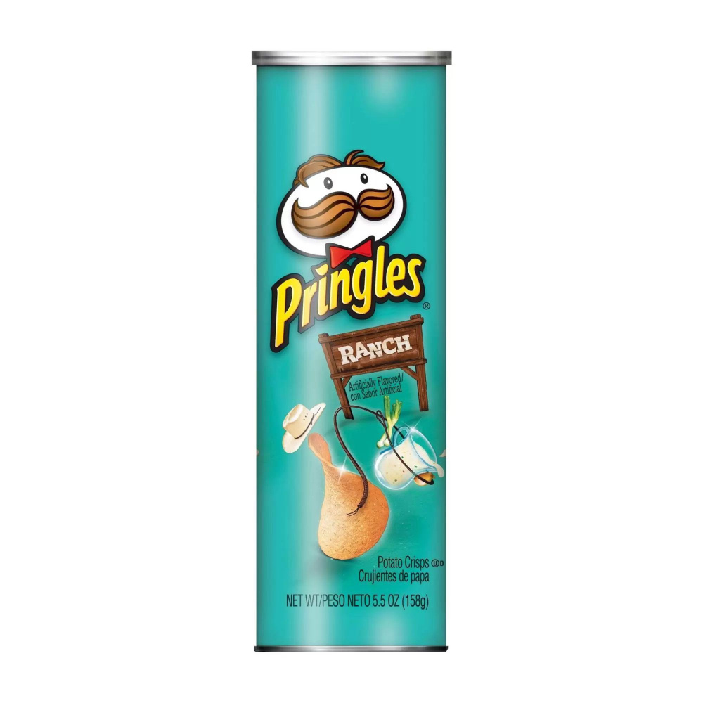 Чипсы Pringles Ranch 158гр #1