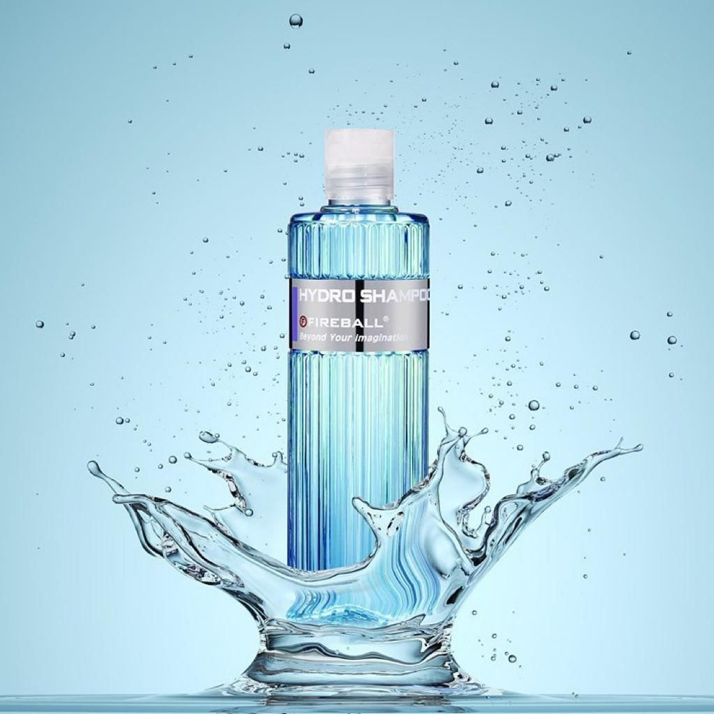 Автошампунь для ручной мойки SiO2 гидрофоб и защита Hydro Shampoo 1:500 PH7, 500мл. FIREBALL  #1