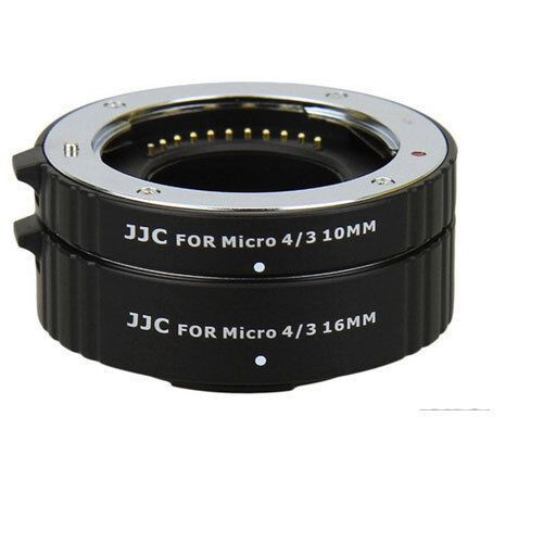 Автофокусные макрокольца JJC AET-M43S II Auto Extension Tube 10mm & 16mm For Olympus Panasonic Micro #1