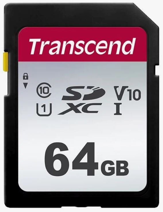 Transcend Карта памяти 300S 64 ГБ (TS64GSDC300S) #1