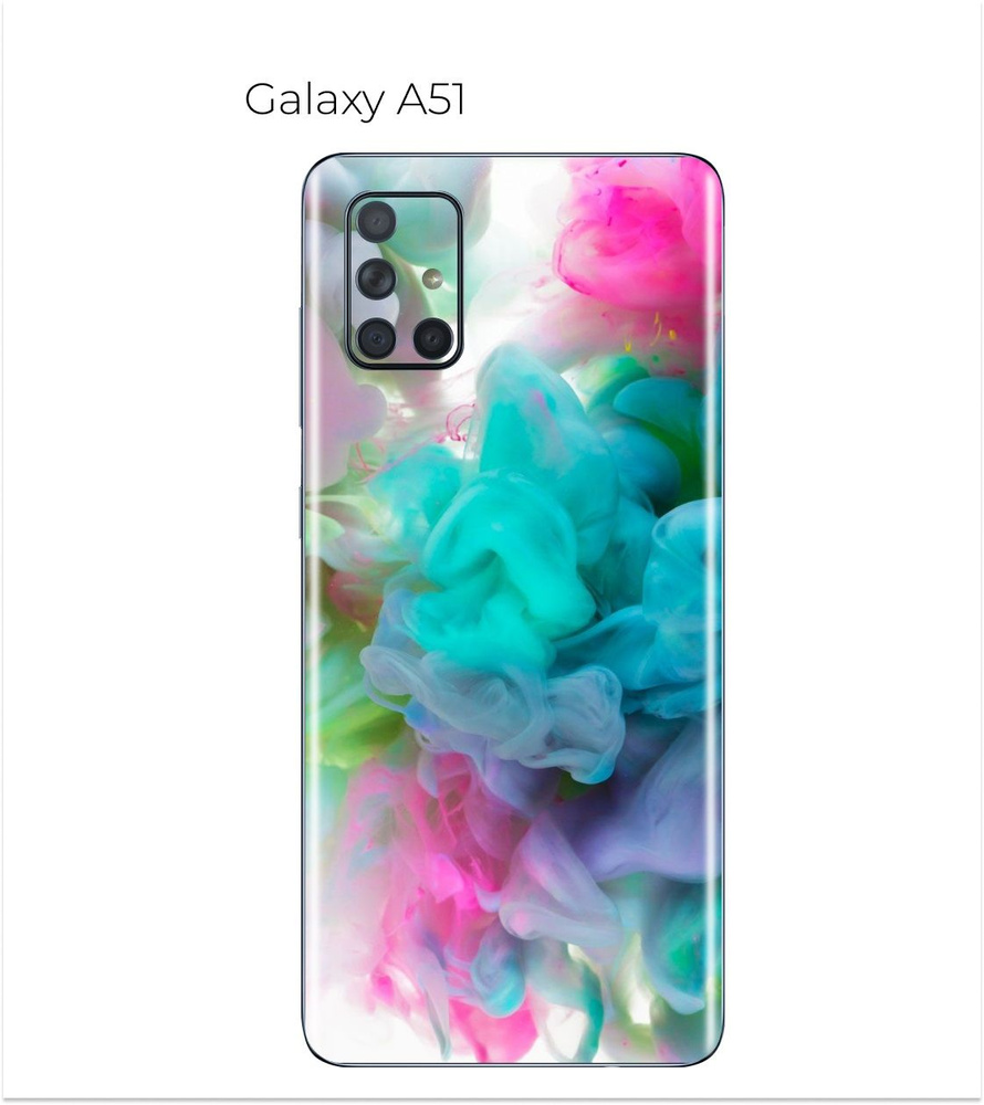 Гидрогелевая пленка на Samsung Galaxy A51 на заднюю панель защитная пленка для гелакси А51  #1