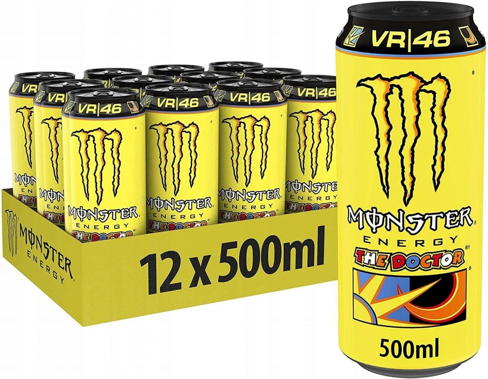 Энергетический напиток Monster (Монстер) Energy The Doctor 0,5 л х 12 банок (Ирландия)  #1