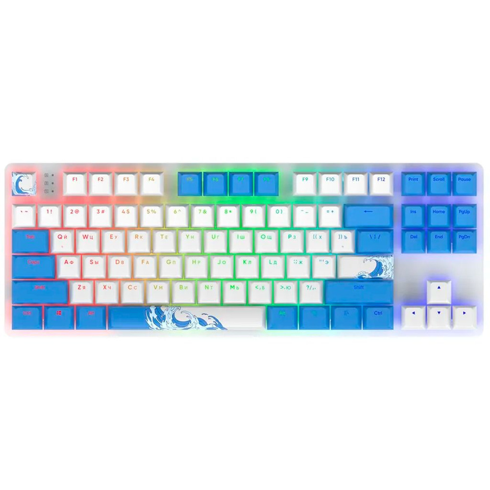 Игровая клавиатура Red Square Keyrox TKL Aquarius White (RSQ-20036) #1