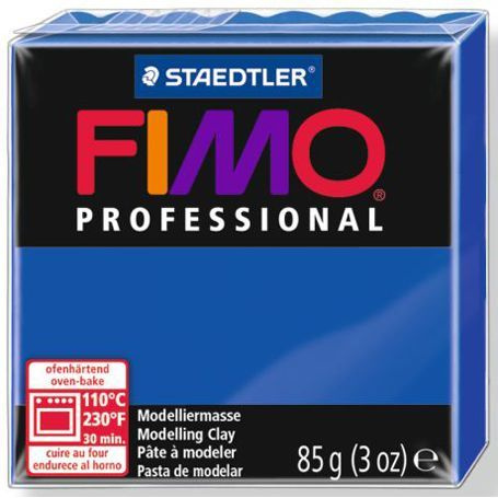 Полимерная глина FIMO "Professional", цвет Ультрамарин, 85 г #1