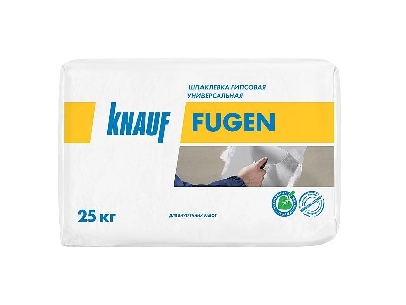 Шпатлевка КНАУФ Фуген, KNAUF гипсовая универсальная Fugen 25 кг  #1