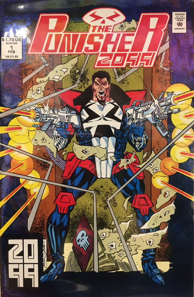 The Punisher 2099 #1 Marvel Comics. Официальный комикс на английском языке.  #1